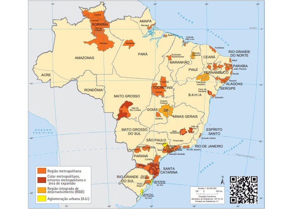 Paraíba é o estado com mais regiões metropolitanas do país ...