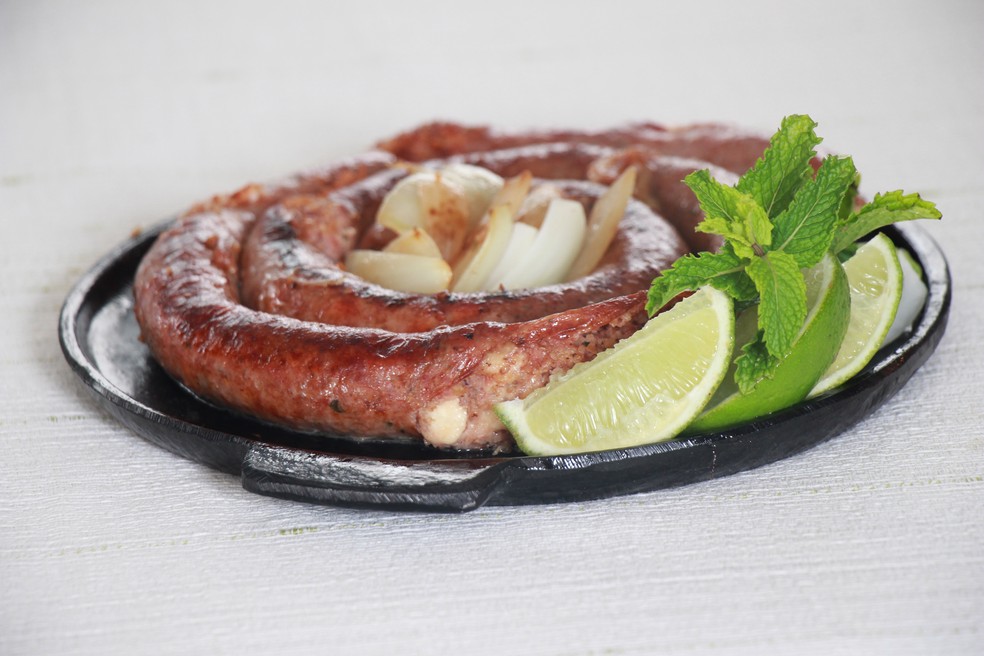 Uma das novidades do evento Ã© a LinguiÃ§a de Kibe com Queijo â Foto: Renato Teixeira