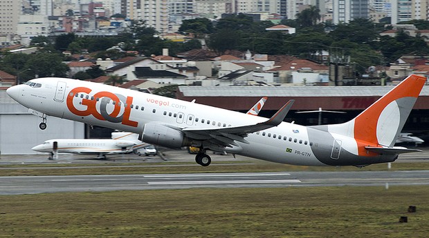 Avião da Gol. Empresa conecta Nordeste ao exterior em voos diretos (Foto: Flickr)