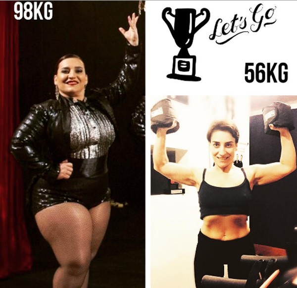 Ao longo de dois anos, Simone eliminou 42 kg (Foto: Reprodução/Instagram)