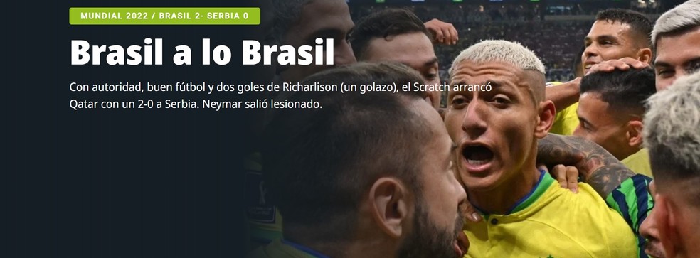 Imprensa alemã exalta estreia do Brasil na Copa – DW – 25/11/2022