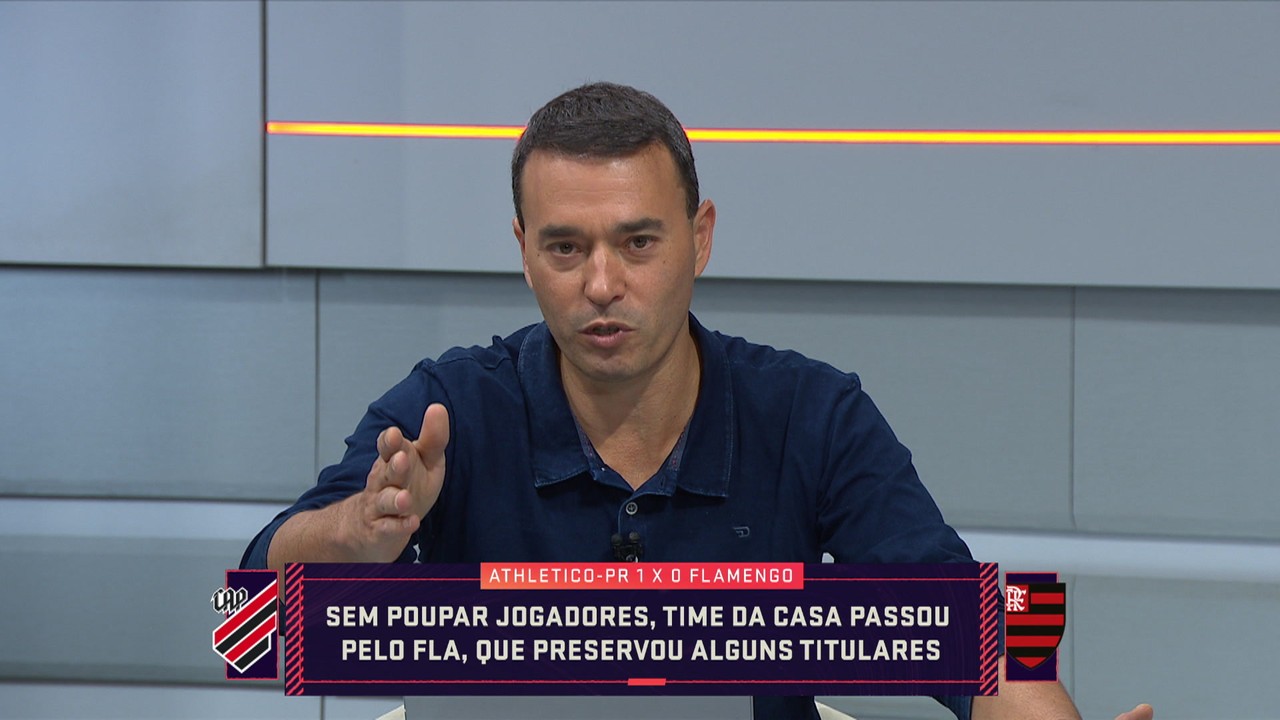 Seleção Sportv analisa derrota do Flamengo para o Athletico e desempenho de Pedro