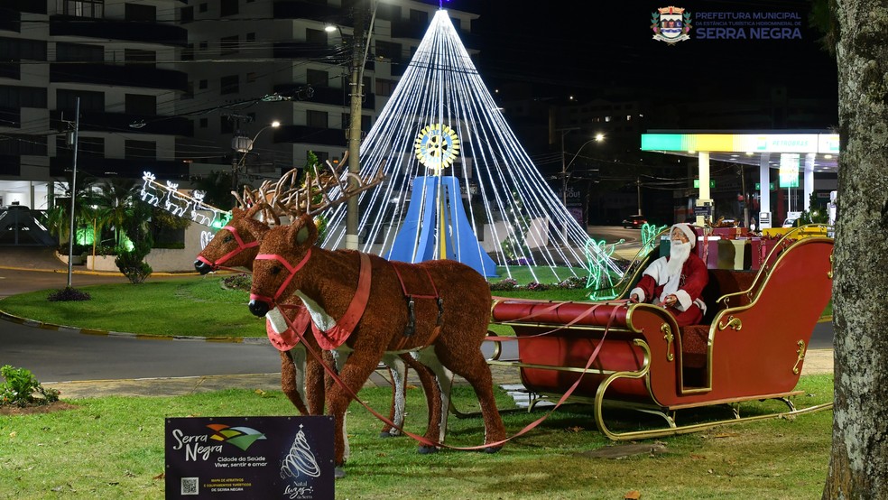 Natal Luzes da Serra apresenta mais de 30 pontos decorados e 1 milhão de  lâmpadas | Especial Publicitário - Prefeitura de Serra Negra | G1
