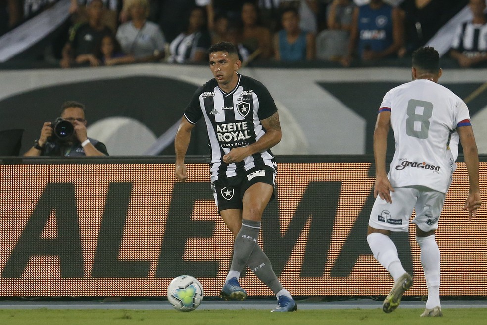 Danilo Barcelos atuou na última partida do Botafogo pela Copa do Brasil — Foto: Vitor Silva/Botafogo
