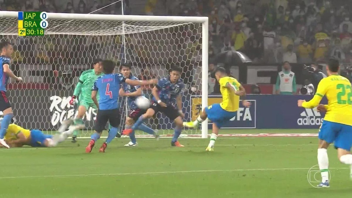 Neymar marca ante Japón, pasa a Ronaldo y Pelé logra tres goles de su palmarés |  selección brasileña