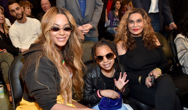 Beyoncé, Blue Ivy e Tina Knowles (Foto: Getty Images)