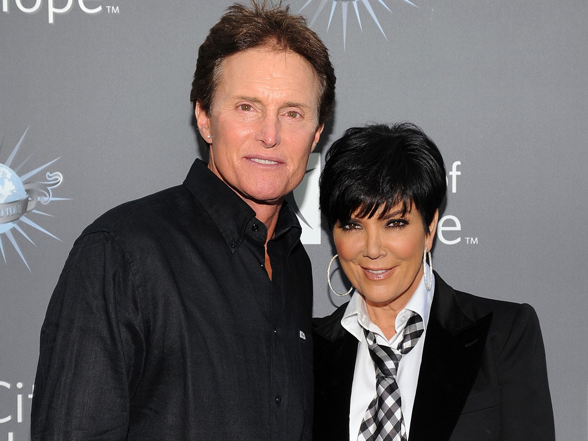 Bruce e Kris Jenner antes da transição (Foto: Getty Images)