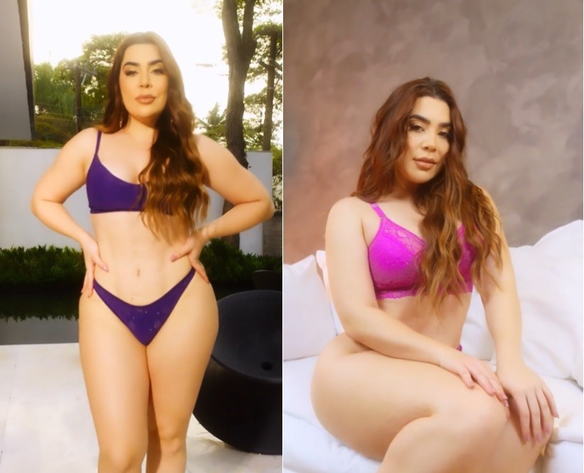 Naiara Azevedo faz ensaio de lingerie (Foto: Reprodução Instagram)