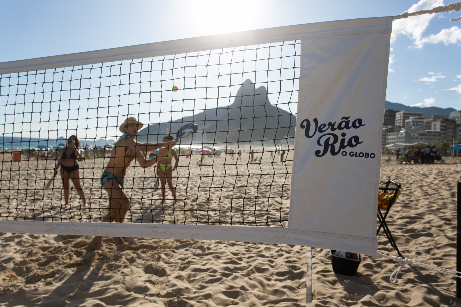 Beach tênis, a febre dos esportes de praia, no Verão Rio