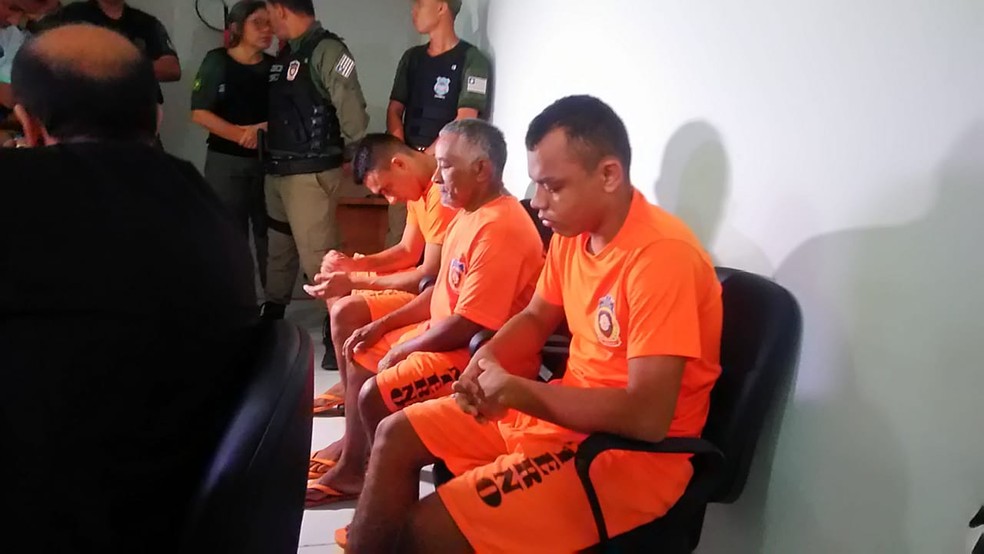 Acusados de assassinar uma crianÃ§a e um adolescente em Bacabeira vÃ£o a julgamento no FÃ³rum de JustiÃ§a de RosÃ¡rio â€” Foto: LaÃ­s Rocha/TV Mirante