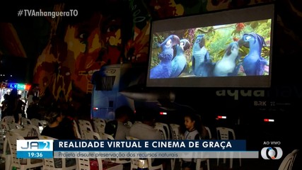 Projeto leva à população realidade virtual e ações de preservação do meio ambiente