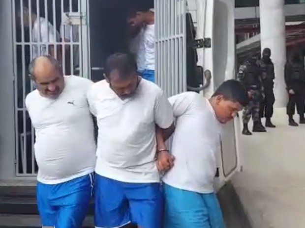 Entre os presos transferidos está José Wilson Trajano de Freitas, condenado por sequestrar o empresário mossoroense Fábio Porcino (Foto: Reprodução/Vídeo G1)