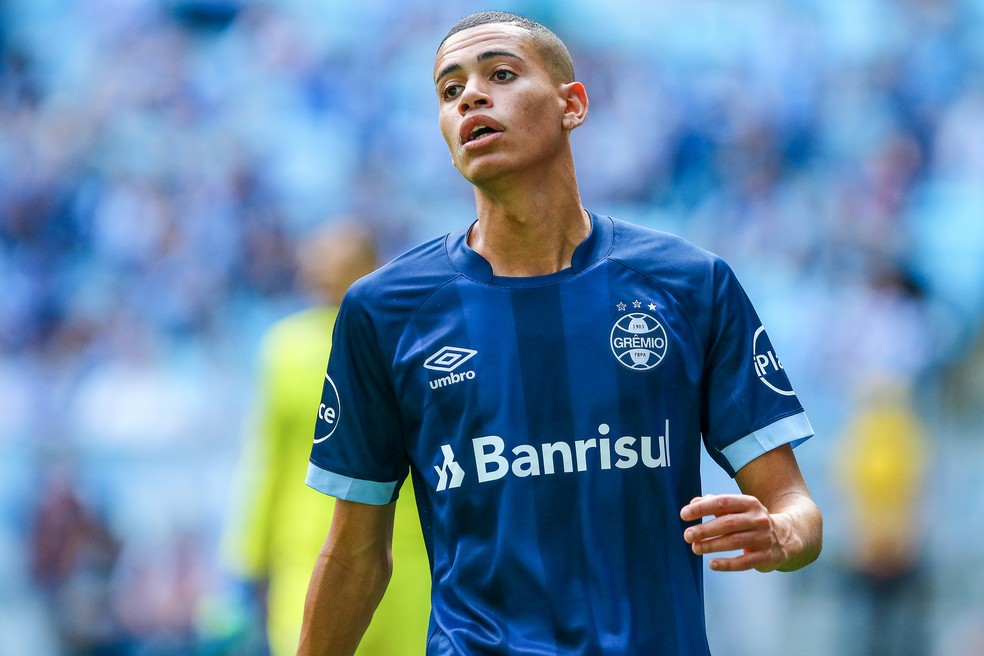 Patrick só entrou em campo uma vez neste ano pelo Tricolor gaúcho (Foto: Lucas Uebel/Divulgação Grêmio)