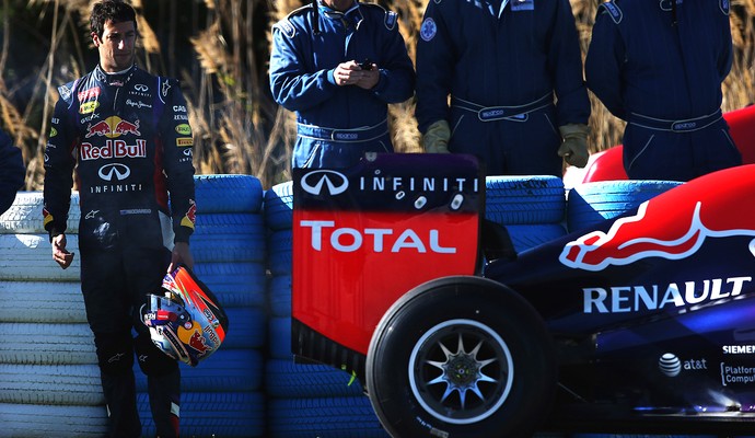 Daniel Ricciardo RBR testes jerez de la frontera (Foto: Agência Getty Images)