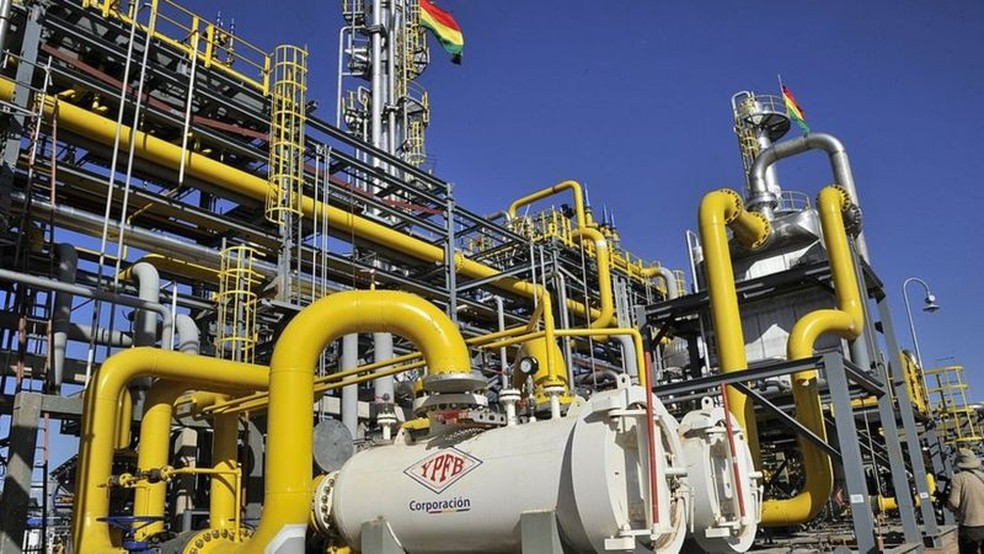Em relação às exportações, uma fonte essencial de recursos para a Bolívia é a venda de gás natural para países do Cone Sul — Foto: Getty Images via BBC