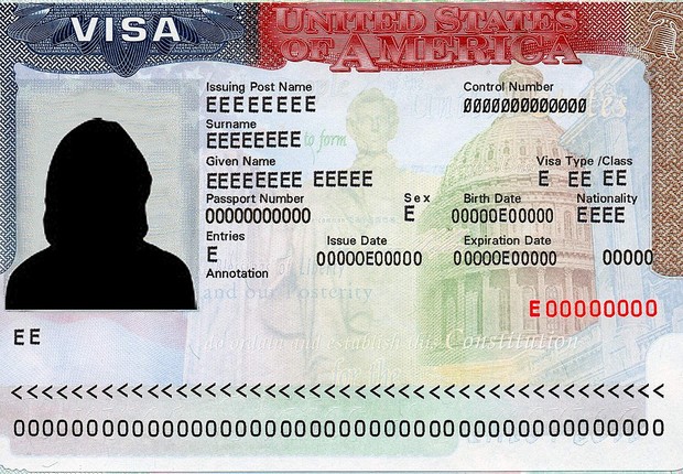 usa visa, visto americano,  (Foto: Zboralski, Public domain, via Wikimedia Commons)