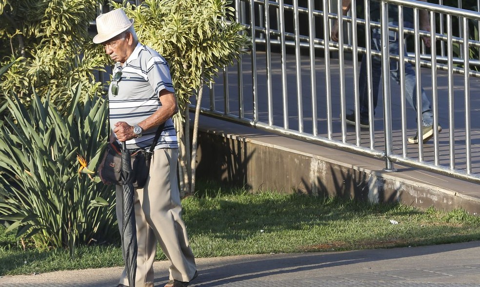 Prova de vida. aposentado, INSS, aposentadoria, previdência — Foto: Marcello Casal Jr/Agência Brasil
