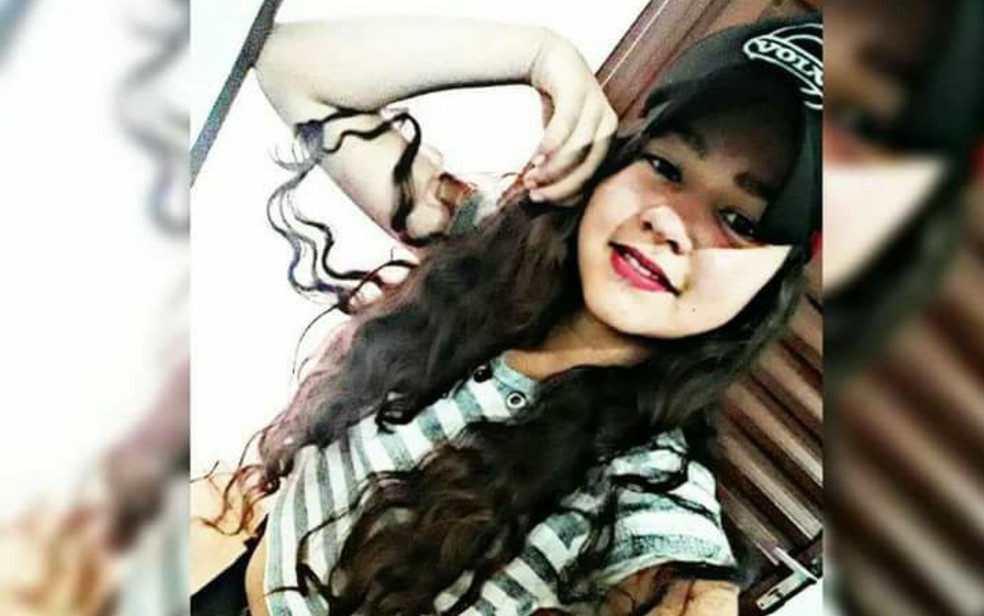 Adolescente AntÃ´nia Luciana Santos Silva, desaparecida em ChapadÃ£o do CÃ©u (Foto: Elivan Gomes da Silva/Arquivo Pessoal)