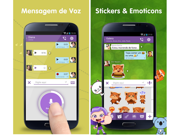 Viber é um aplicativo que permite fazer chamadas gratuitas para outros celulares (Foto: Divulgação)
