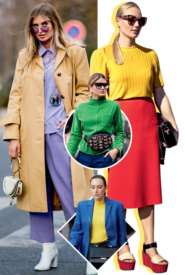 Color blocking (Foto: Imaxtree) Color blocking (Foto: Imaxtree)