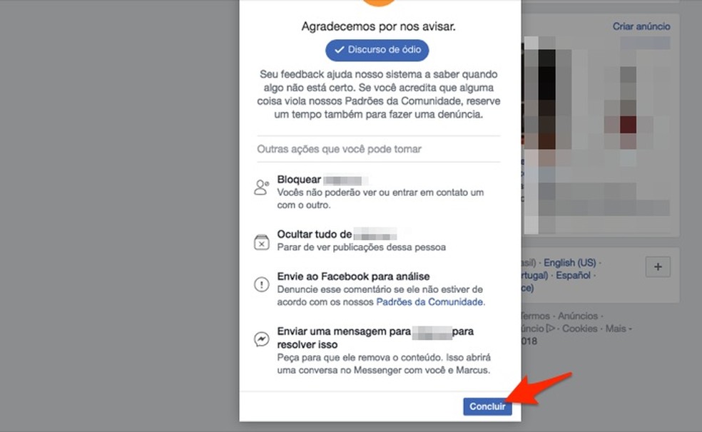 Empresas cobram mais medidas contra discurso de ódio no Facebook — Foto: Reprodução/Marvin Costa