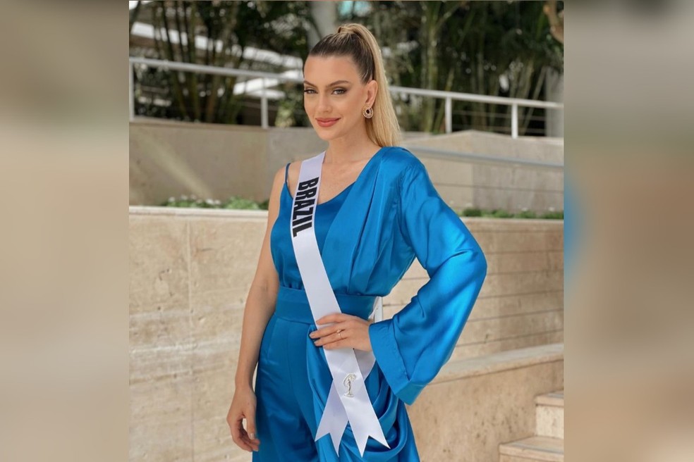 Miss Brasil 2021, a cearense Teresa Santos. — Foto: Redes sociais/Reprodução