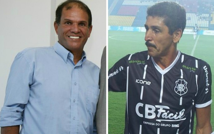 Geovani Silva e Arildo Ratão, craques do passado de Desportiva e Rio Branco, serão homenageados na exposição (Foto: Editoria de arte)