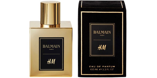 A fragrância da parceria entre Balmain e H&M (Foto: Divulgação)