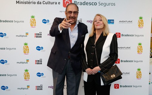Luiz Carlos Miéle e a mulher, Anita