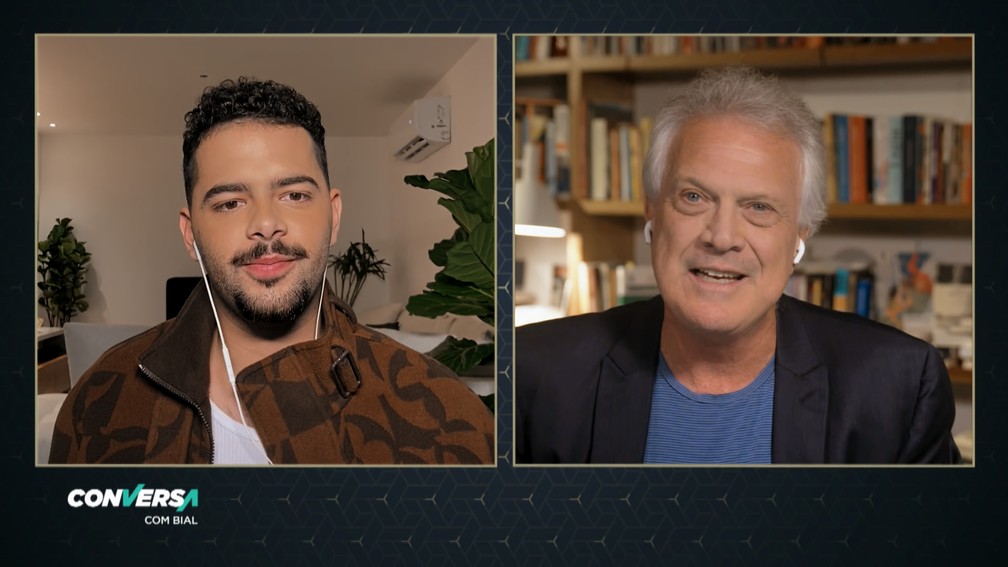 Pedro Sampaio foi ao "Conversa com Bial" — Foto: Globo