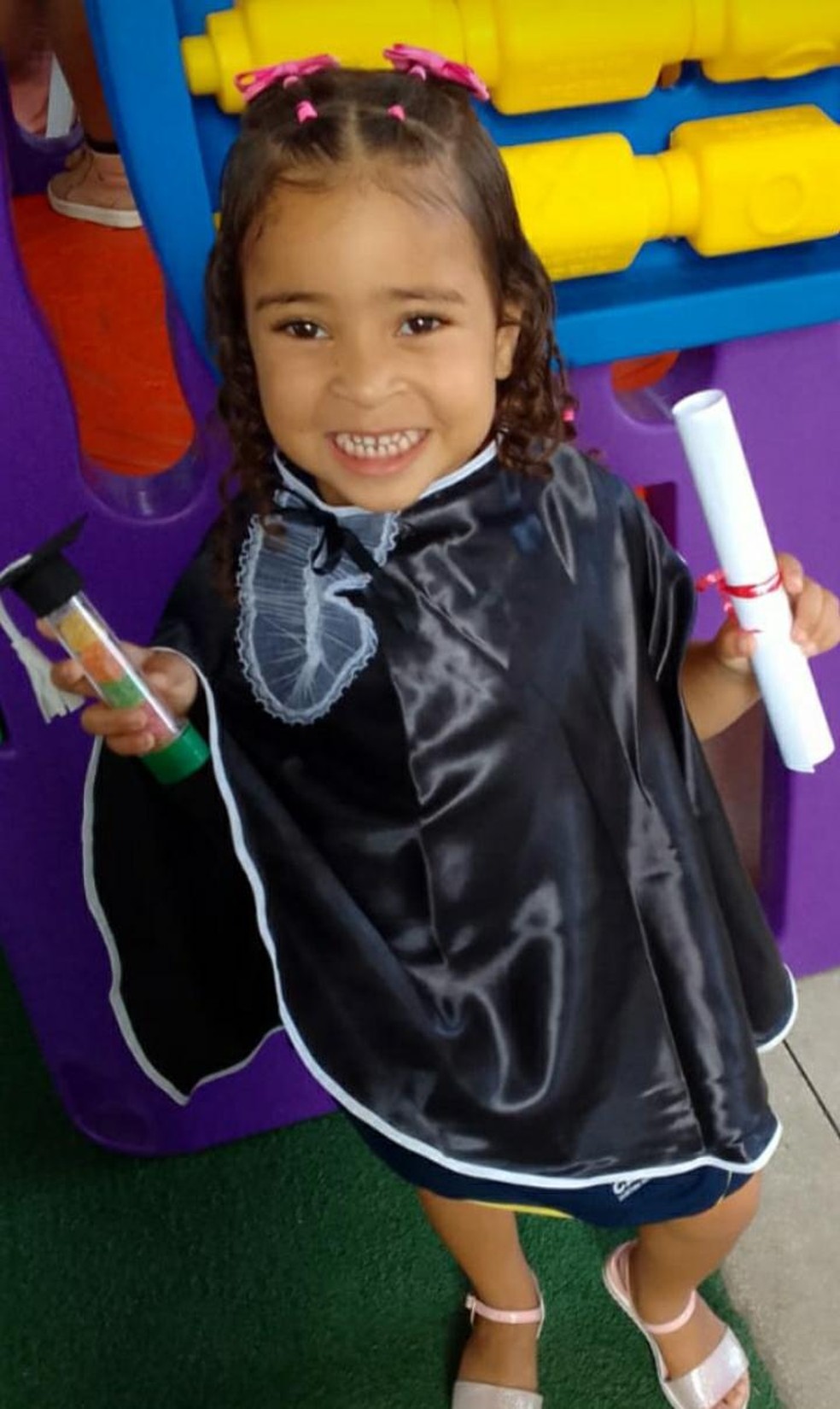 Giovana Gusmão Barbosa, de 4 anos, morreu em Campos, RJ, e família aponta negligência médica — Foto: Arquivo pessoal