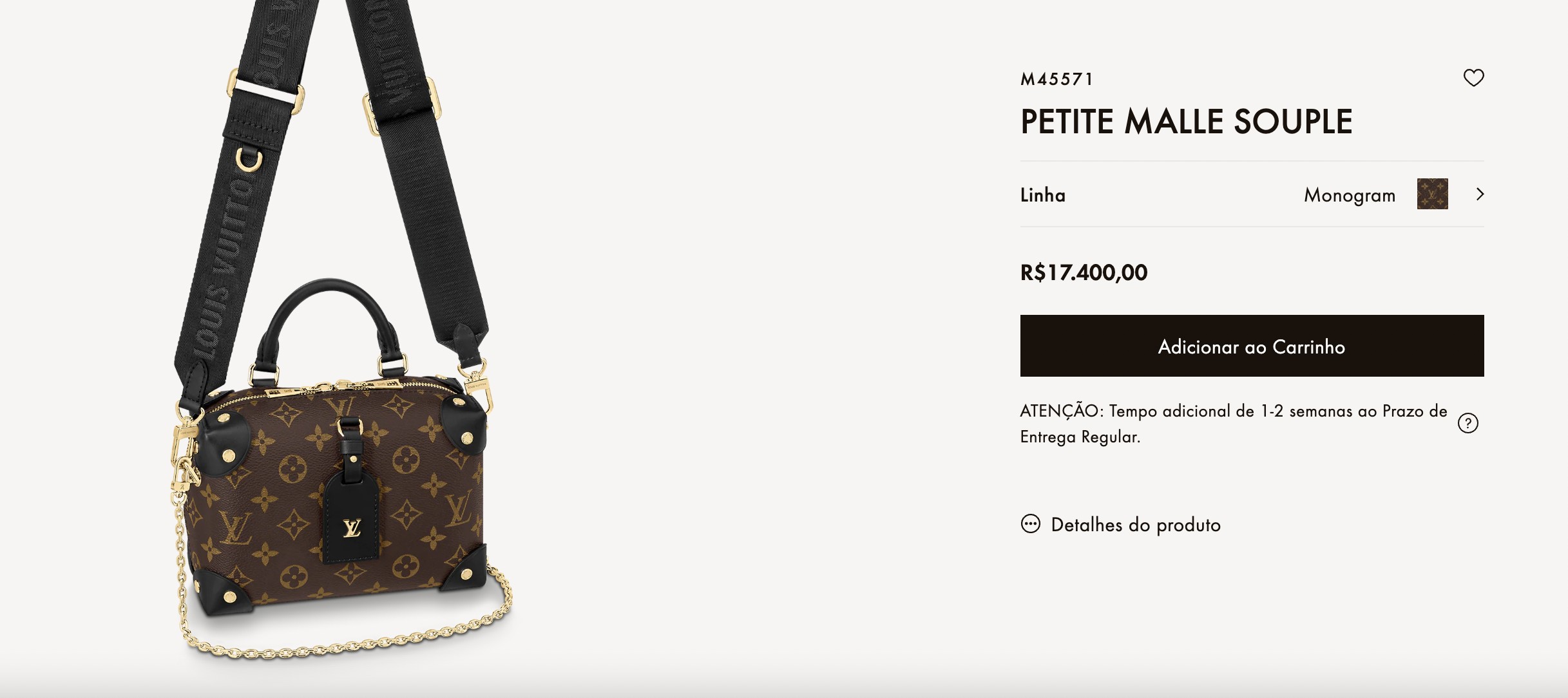 Bolsa Louis Vuitton, US$ 17,4 mil (Foto: Louis Vuitton)