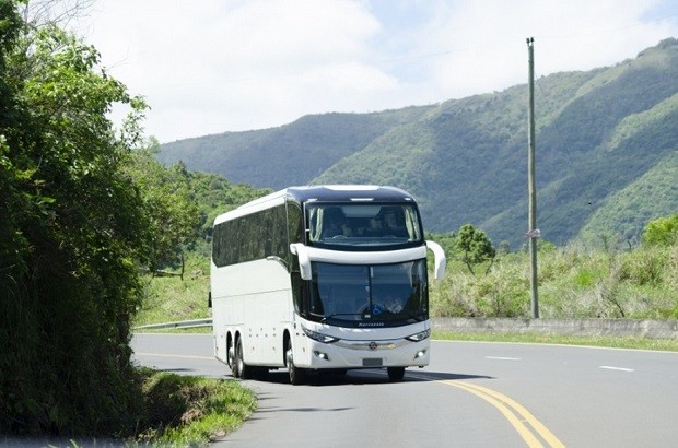 Ônibus da Marcopolo (Foto: Divulgação)