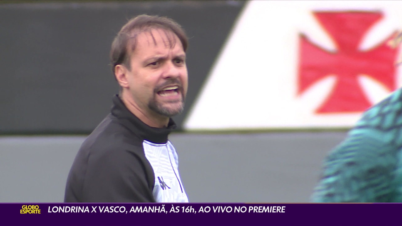 Vasco enfrenta o Londrina para manter invencibilidade e dar tranquilidade para o treinador Maurício Sousa