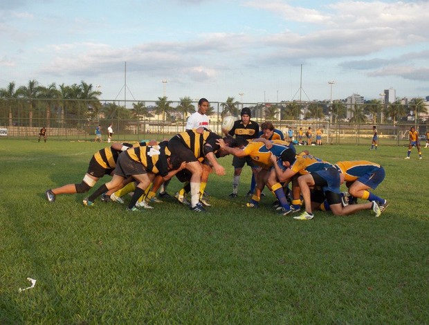 Time de Rugby de Volta Redonda (Foto: Thiago Salazar)