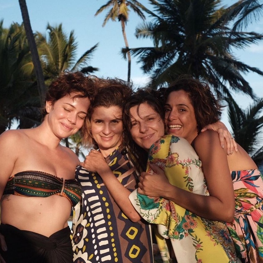 Camila Pitaga, Leandra Leal, Michaela Góes, Georgiana Góes (Foto: Reprodução /instagram)