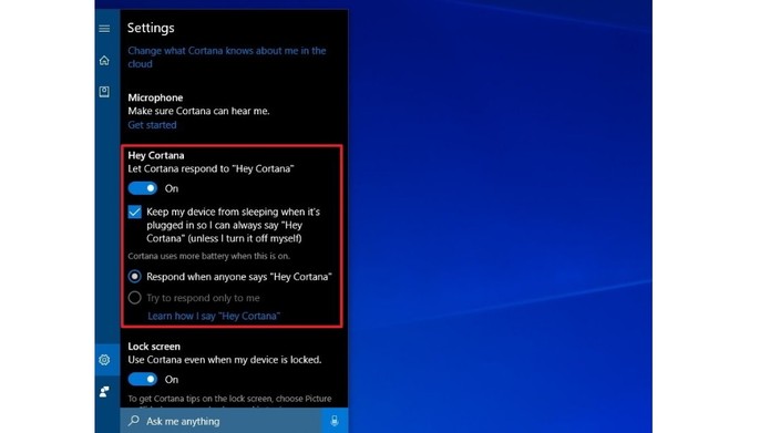 Ative o Hey Cortana no seu computador (Foto: Divulgação/Microsoft)