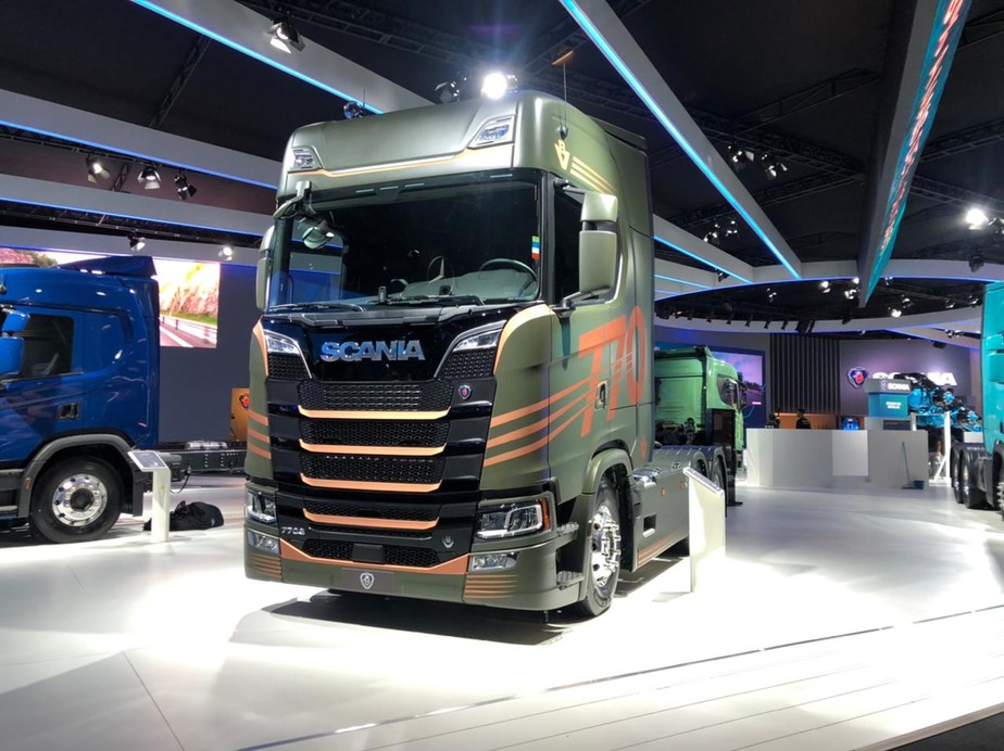 Scania 770 V8 é o caminhão mais potente do mundo