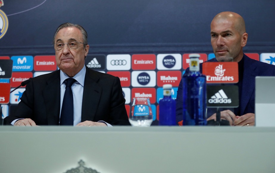 Zidane anuncia saÃ­da do Real Madrid