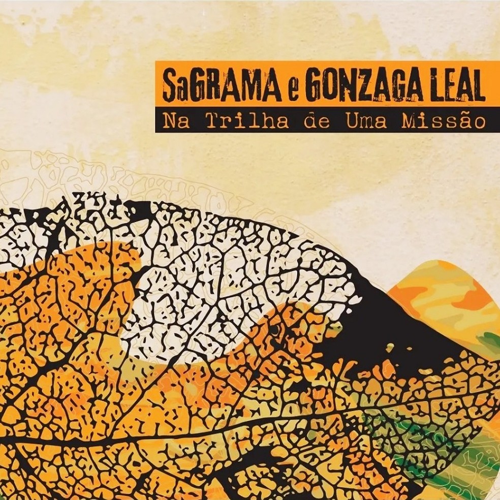 Capa do álbum 'Na trilha de uma missão', de SaGrama e Gonzaga Leal — Foto: Divulgação