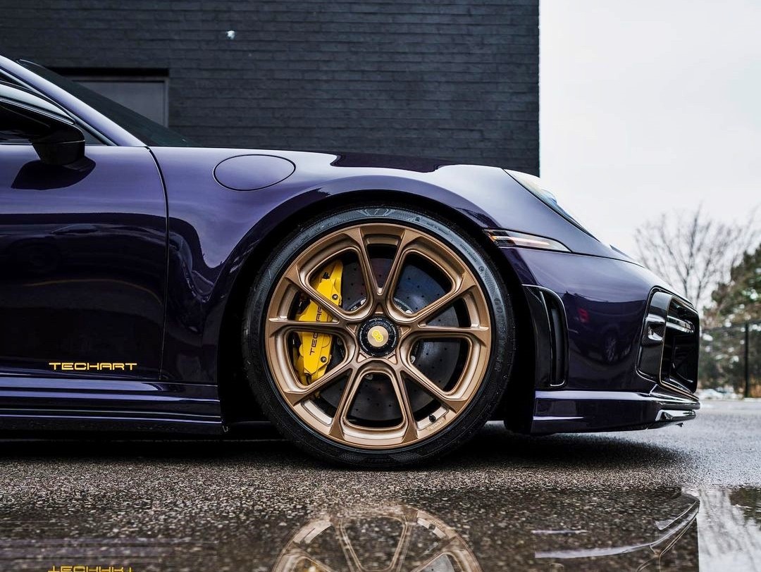 Porsche 911 Turbo S Techart Kobe Bryant — Foto: @therealabd