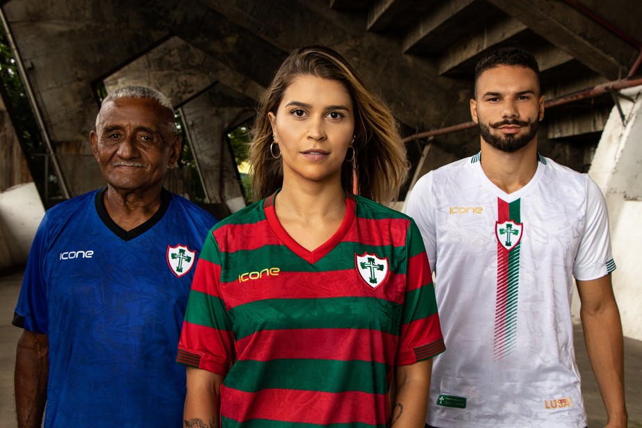 quiet Adaptive Depletion Portuguesa apresenta camisas do centenário, que serão vendidas por R$ 170;  veja fotos | portuguesa | ge
