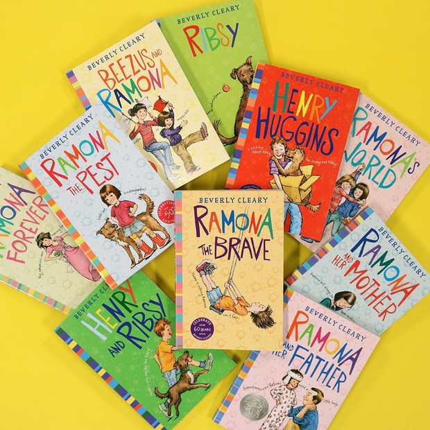 Alguns livros da autora de livros infantis Beverly Cleary (Foto: Divulgação)