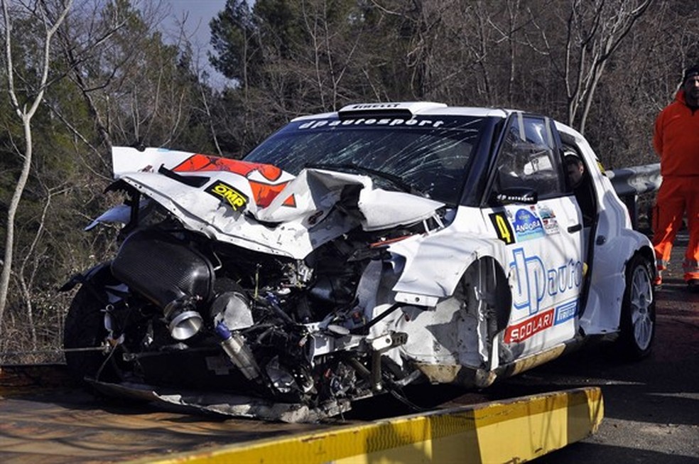 Acidente em rali na Itália obrigou Kubica a abandonar a F1 (Foto: Getty Images)