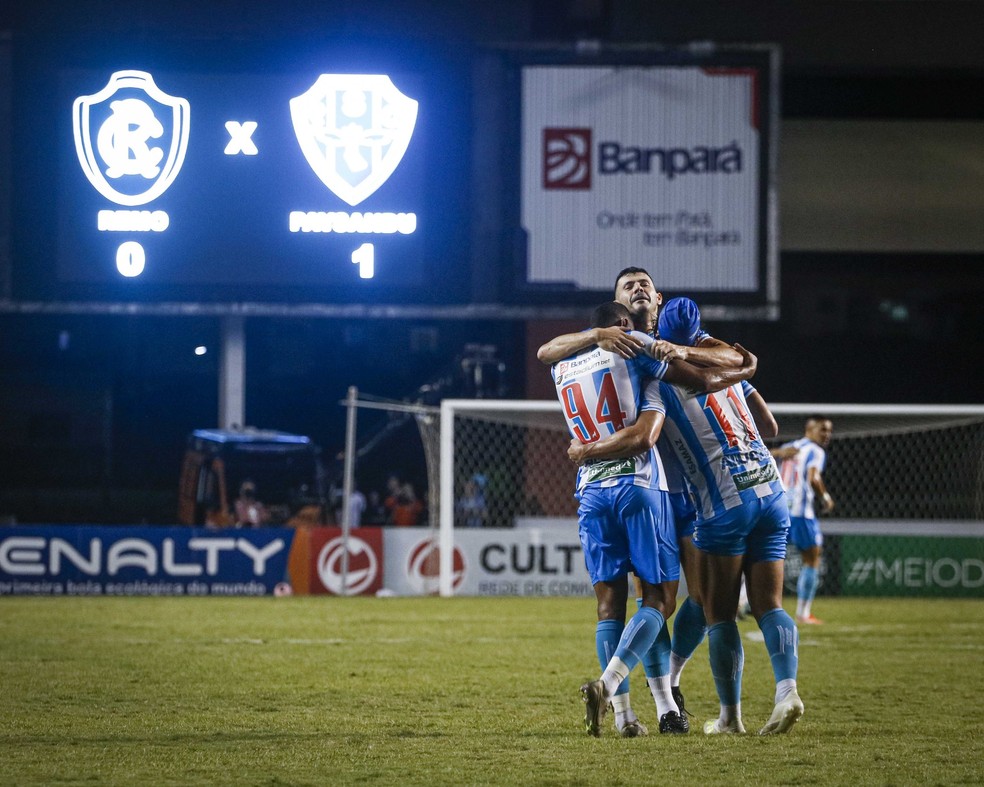 Paysandu venceu o Remo duas vezes na final do Parazão 2020 — Foto: Jorge Luiz/Paysandu