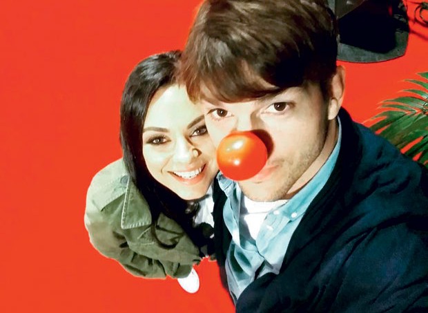 Mila Kunis e Ashton Kutcher (Foto: Reprodução)