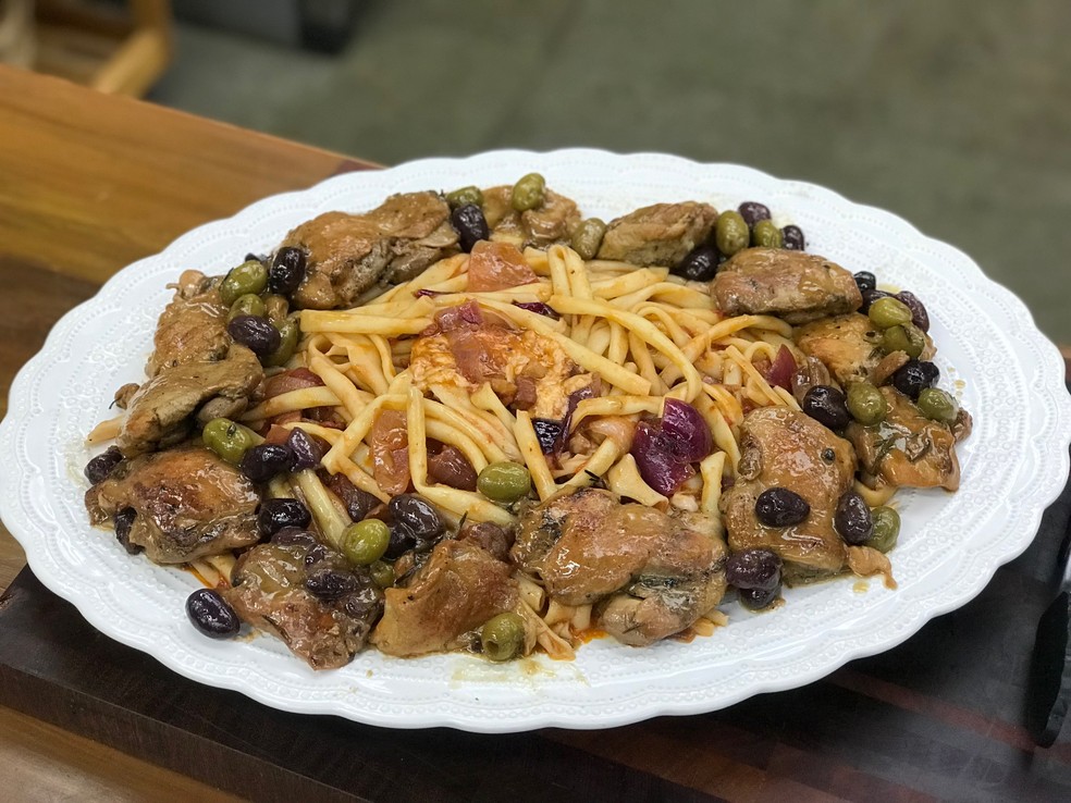 Macarrão Com Frango Do Chef Ravioli