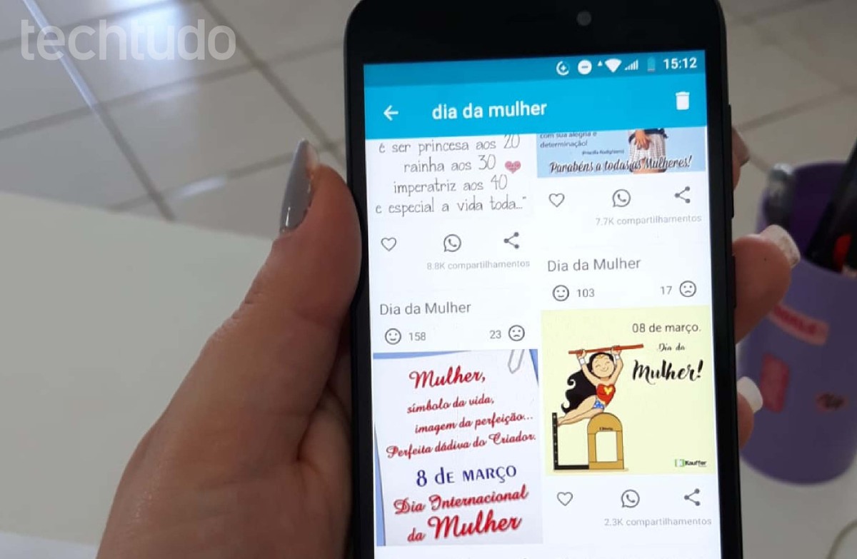 Mensagem De Dia Da Mulher Cinco Apps Com Frases Para O 8 De Marco Redes Sociais Techtudo