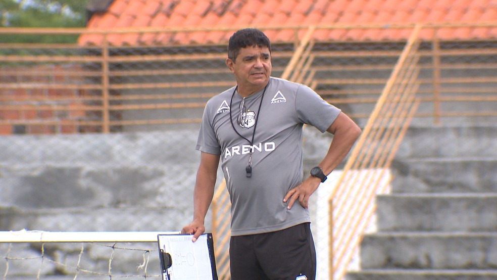 Flávio Araújo conquistou seu sétimo acesso em Brasileiro nesse ano, pelo Treze (Foto: Reprodução/ TV Paraíba)
