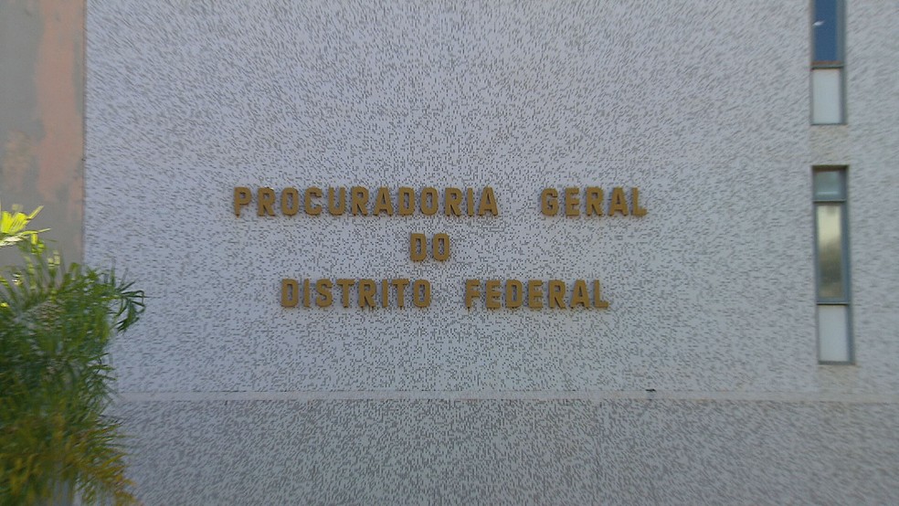Procuradoria Geraldo do Distrito Federal (PGDF) — Foto: TV Globo / Acervo